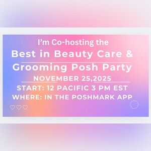 Co-Hosting Poshmark Beauty Tools Grooming Party